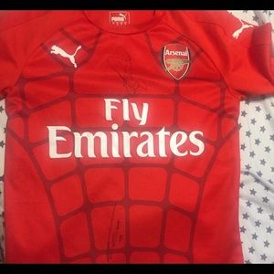 Arsenal Jersey Puma Jersey Signed